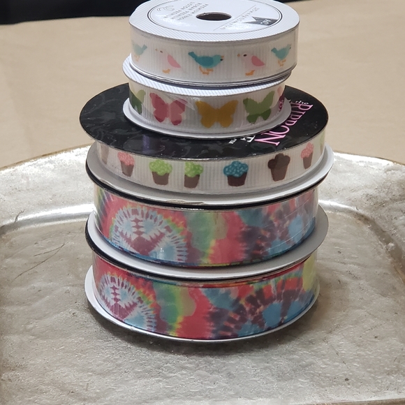 NWT Peace Palooza Craft Ribbon Bundle of 5 - Picture 3 of 16